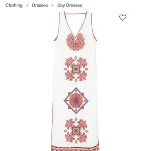 FARM Rio White Dress - size XS